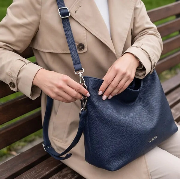 Valentini Gino - Borsa spalla nuova Donna sacco mono manico HOBO bag Casual 2026 firmata tracolla
