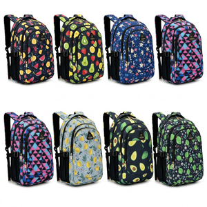 OR&MI - Zaino scuola con imbottitura maschile femminile uomo donna fantasia capiente multitasche spalliere
