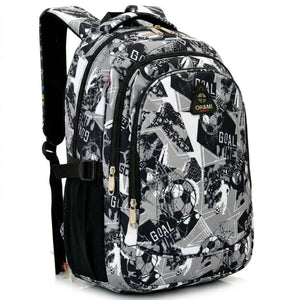 OR&MI - Zaino scuola con imbottitura maschile femminile uomo donna fantasia capiente multitasche spalliere LINEA 2