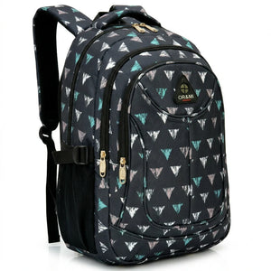 OR&MI - Zaino scuola con imbottitura maschile femminile uomo donna fantasia capiente multitasche spalliere LINEA 2