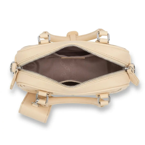 Coconuda - Borsa bauletto simil pelle fantasia Logata baguette bag piccola