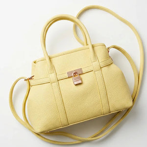 DUDLIN - Borsa donna Bauletto con lucchetto elegante tracolla