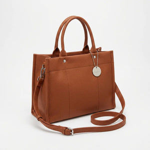 Tommassini - Borsa donna a shopping tote spalla e tracolla eco pelle morbida