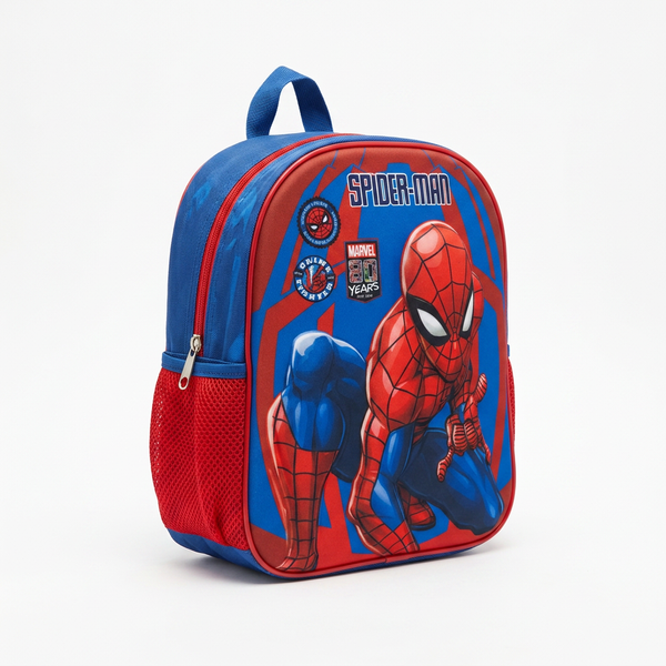 Spider Man  - Zaino MOD.1 scuola maschile marvel fantasia 3d ovetto zainetto piccolo asilo scuola