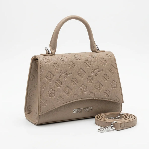 Sweet Years - Borsa clessidra firmata capiente giornaliera elegante borsetta a mano bauletto piccola
