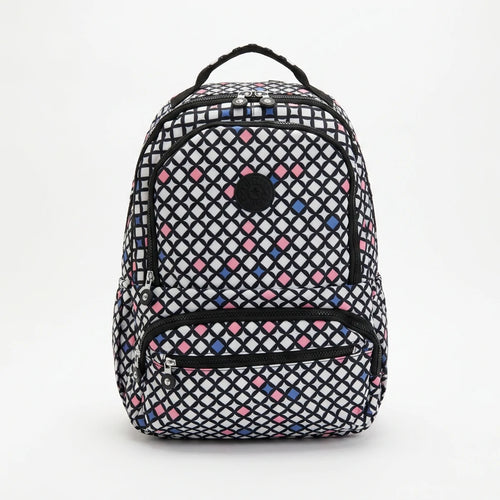 Zaino scuola con imbottitura maschile femminile uomo donna fantasia capiente multitasche spalliere capiente