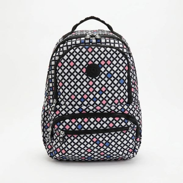 Zaino scuola con imbottitura maschile femminile uomo donna fantasia capiente multitasche spalliere