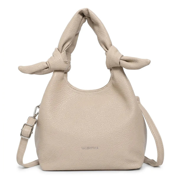 Valentini Gino - Borsa spalla nuova Donna tote bag piccola borsetta passeggio con nodi manici