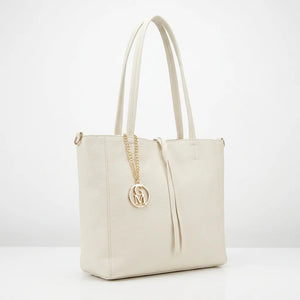 La Tote bag - Borsa 2in1 firmata GYOIAMEA shopping con pochette spalla donna grande simil pelle venata