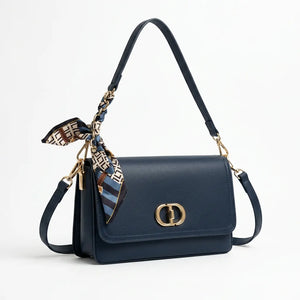 Barbarella - Tracolla in borsetta similpelle grande piccola tracolla catena foulard