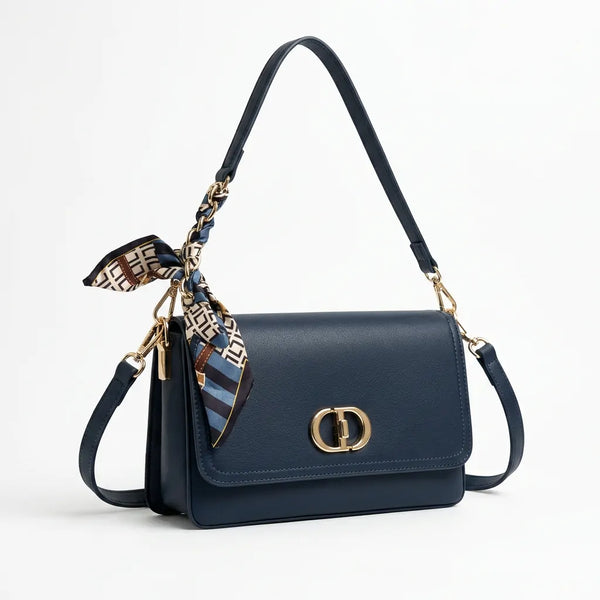 Barbarella - Tracolla in borsetta similpelle grande piccola tracolla catena foulard
