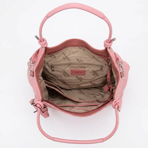 CHARRO - Borsa Donna sacco grande Hobo Casual manici intrecciati morbida 2026