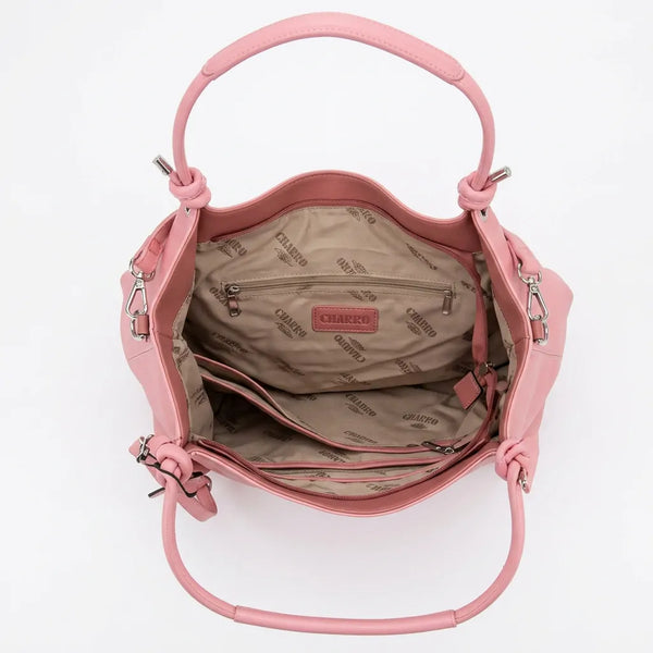 CHARRO - Borsa Donna sacco grande shopping Casual manici intrecciati morbida 2026