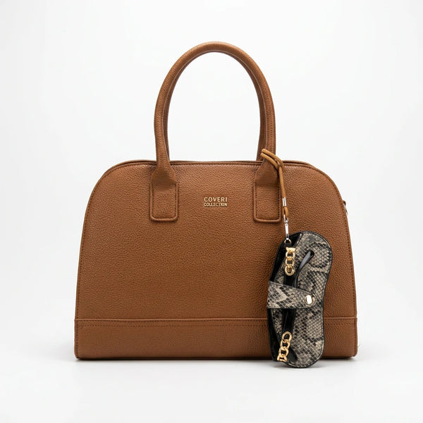 Coveri Collection - Borsa con portaocchiali nuova Donna sacco grande shopping bauletto baule