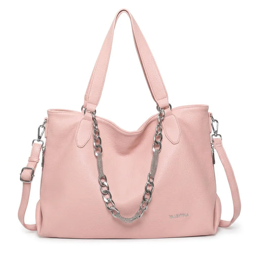 Valentini Gino - Borsa spalla nuova Donna shopping bag Casual 2026 firmata tracolla catena capiente