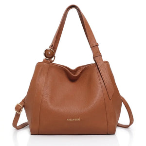 Valentini Gino - Borsa spalla nuova Donna shopping morbida spalla similpelle baule bauletto e tracolla