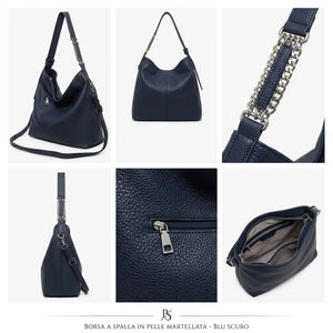 Valentini Gino - Borsa spalla nuova Donna sacco mono manico HOBO bag Casual 2026 firmata tracolla