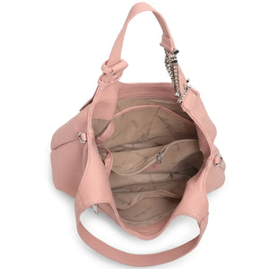 Valentini Gino - Borsa spalla nuova Donna hobo bag sacco secchio con catena mono manico spalla e tracolla (Copia)