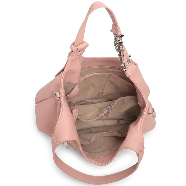 Valentini Gino - Borsa spalla nuova Donna hobo bag sacco secchio con catena mono manico spalla e tracolla (Copia)