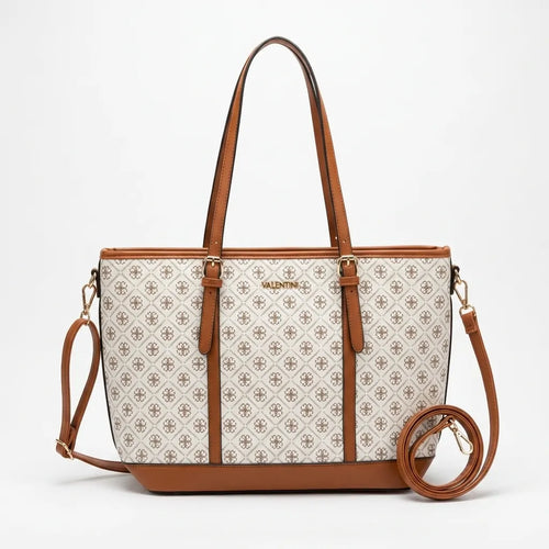 Valentini Gino - Borsa Donna sacco grande shopping bag Casual fantasia logata logo