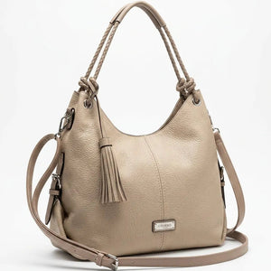 CHARRO - Borsa Donna sacco grande Hobo Casual manici intrecciati morbida 2026
