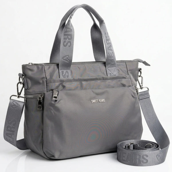 Sweet Years - Borsa nuova Donna tote shopping bag impermeabile in tessuto tecnico super resistente