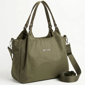 Sweet Years - Borsa nuova Donna sacco hobo bag impermeabile in tessuto tecnico super resistente