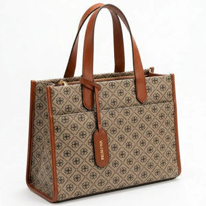 Valentini Gino - Borsa Donna sacco grande tote bag Casual fantasia logata logo bauletto