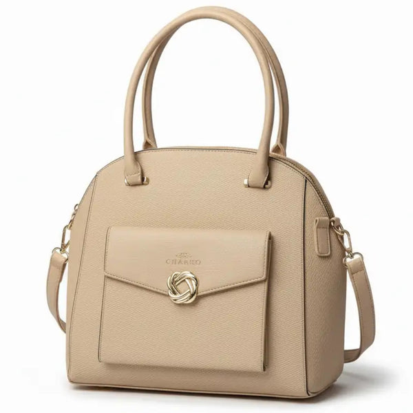 CHARRO - Borsa Dome Bag con Tracolla spalla bauletto capiente grande