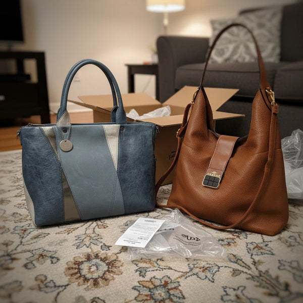 La Valchirya - Borsa a bauletto  firmata GYOIAMEA a mano tracolla casual simil pelle multicolore tenue
