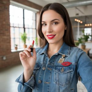 Spille Donna con Strass Brillanti – Set da 3 Spille Moda per Giacche, Cappotti e Borse