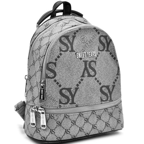 Zaino donna Firmato SWEET YEARS zainetto 2in1 trasformabile