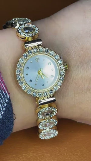 Orologio Gioiello "Goccia di Luce" colore Gold