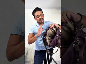 CHARRO - Borsa a Spalla Donna simil Pelle sacco cinghie con tracolla capiente