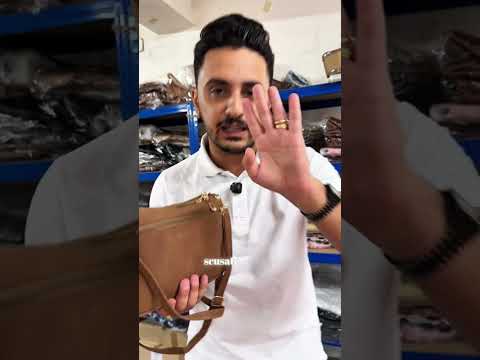 La Gaia - Borsa borsetta donna a tracolla firmata gyoiamea nuova 4 tasche zip effetto scamosciato camoscio simil pelle