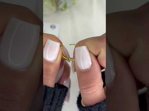 Set 6 Orecchini a Cerchio in Acciaio Inossidabile Oro – 3 Misure (Small, Medium, Large) – Impermeabili e Ipoallergenici