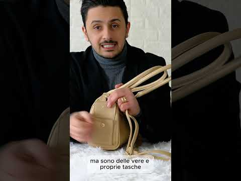 COCONUDA - Borsa a bauletto firmata a spalla tracolla casual simil pelle baguette tasche laterali