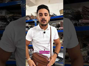 La Catalana - Borsa borsetta donna a tracolla firmata gyoiamea nuova 3 tasche zip