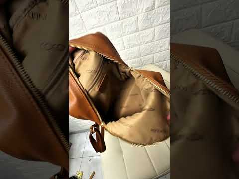 COCONUDA - zaino donna pelle cuoio spalla casual passeggio zainetto