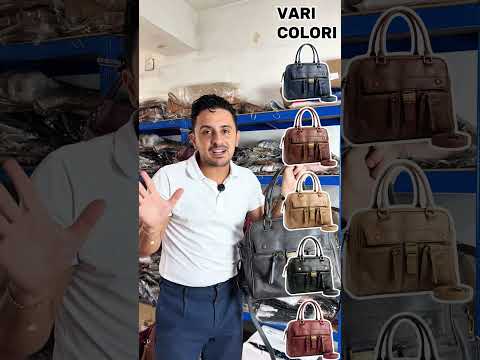 CHARRO - Borsa a Spalla Donna simil Pelle bauletto 2 tasche frontali tracolla