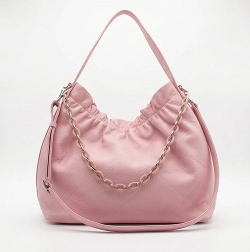 Valentini Gino - Borsa Donna sacco grande Hobo Casual mono manico catena morbida 2026