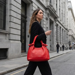 Valentini Gino - Borsa Donna sacco grande Hobo Casual manici con nodo morbida 2026