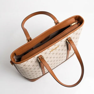 Valentini Gino - Borsa Donna sacco grande shopping bag Casual fantasia logata logo