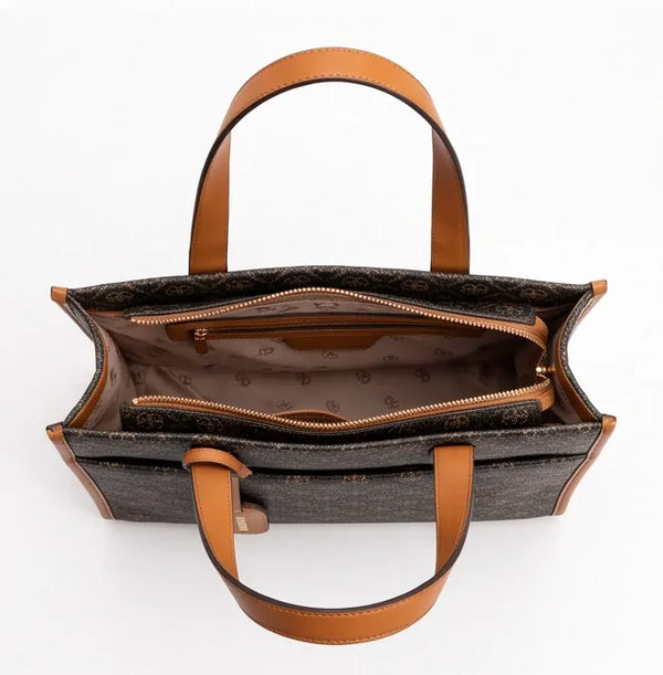 Valentini Gino - Borsa Donna sacco grande tote bag Casual fantasia logata logo bauletto