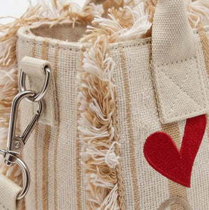 Sweet Years - Borsa bauletto jeans denim cotone tracolla
