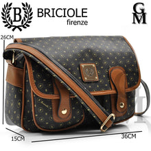 Carica l&#39;immagine nel visualizzatore di Gallery, borsa firmata BRICIOLE BEIGE colorata donna originale FANTASIA tracolla comoda