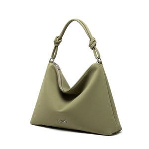 Coveri Collection - Borsa firmata a sacco spalla mono manico camoscio scamosciata