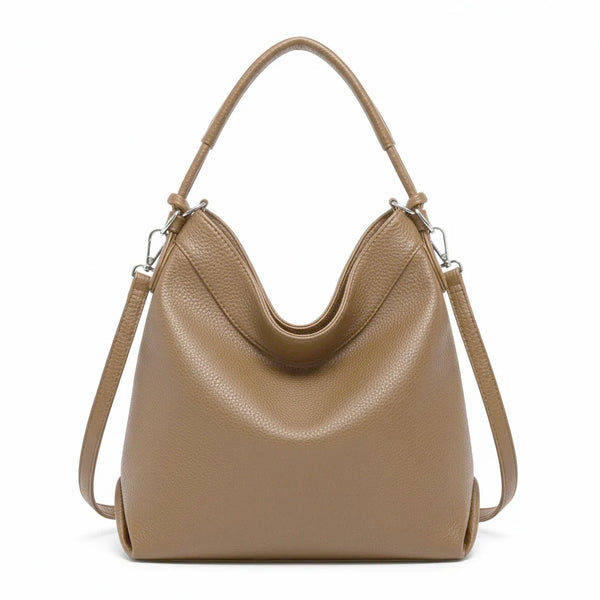 La Amurusa - Borsa firmata Gyoiamea sacco a spalla secchio simil pelle mono manico capiente