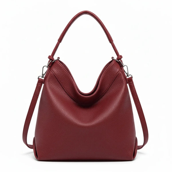 La Amurusa - Borsa firmata Gyoiamea sacco a spalla secchio simil pelle mono manico capiente