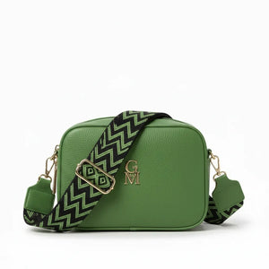 Fragolita - Borsa borsetta donna a tracolla firmata GYOIAMEA multitasche 3 tasche con cerniera nuova